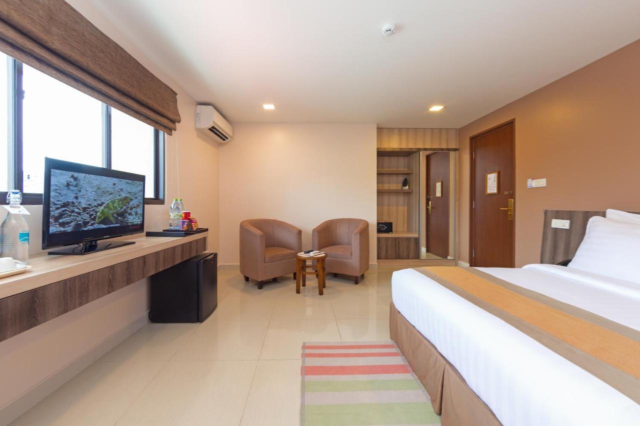 Champa Central Hotel Мале Экстерьер фото